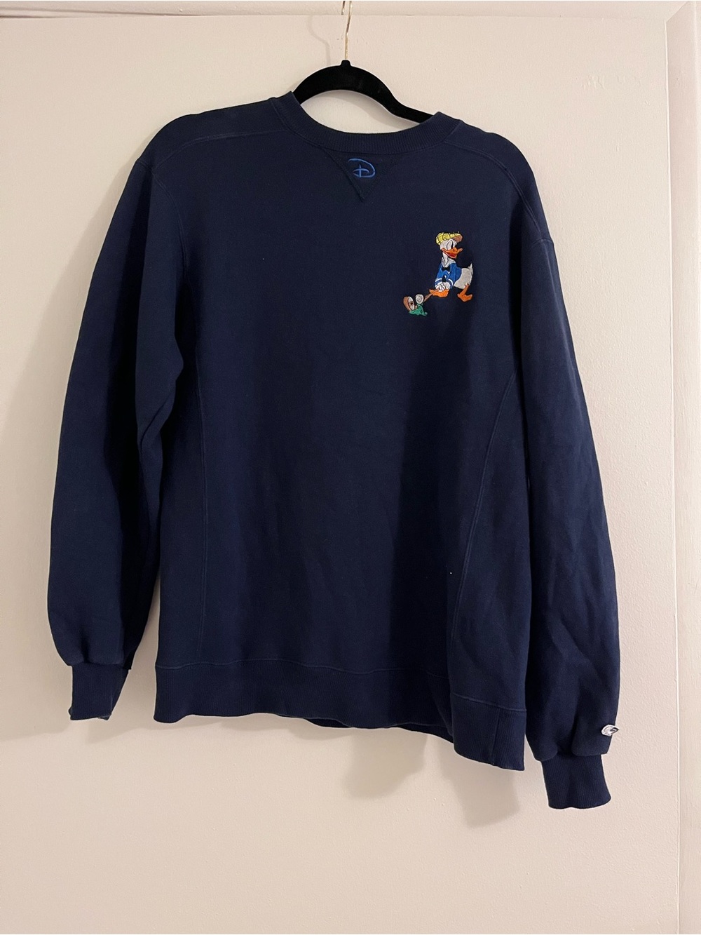 Vintage Retro Donald Duck Golfing Champion Crew Neck Sweatshirt